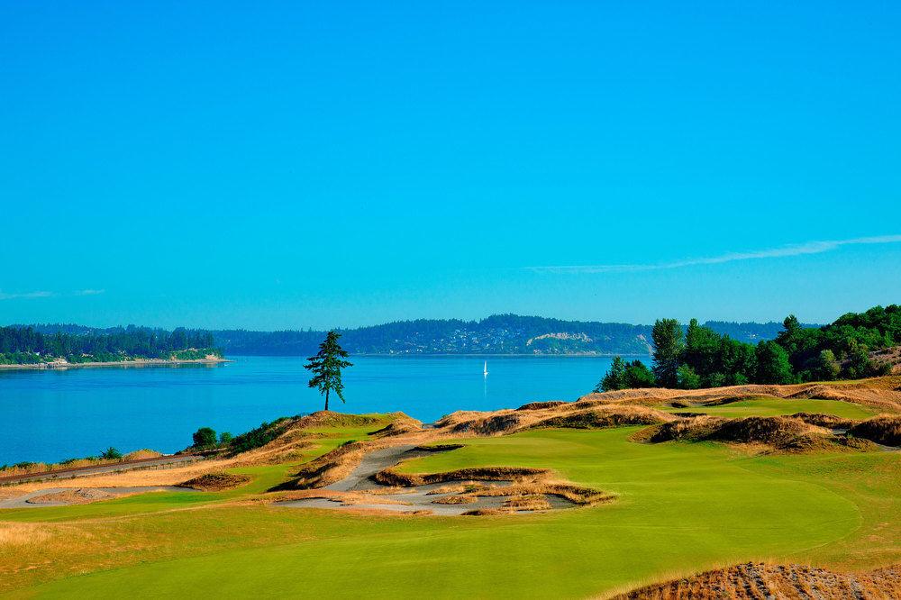 Hotel Murano Τακόμα Εξωτερικό φωτογραφία The 17th hole at Chambers Bay